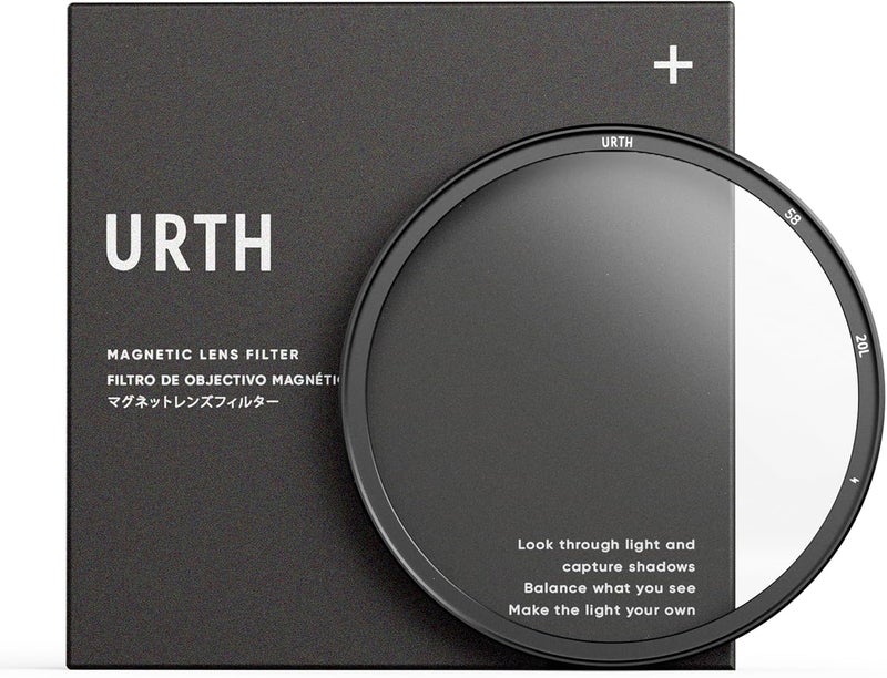 Urth 58mm Magnetic UV Lens Filter (Plus+) - Ultra-Slim, 30-Layer Nano-Coated UV Camera Lens Protection - Image 1